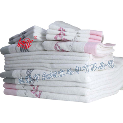 ZXY-055 樂購割絨繡花套巾