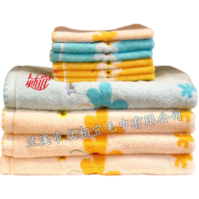 ZXY-092 無(wú)捻小花毛巾