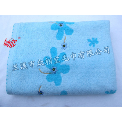 ZXY-157 無捻小花浴巾